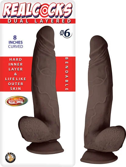 cock ring heat resistant-Realcocks Dual Layered Dark