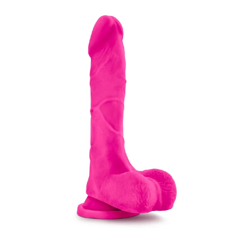 penis-size-solutions-penis-medical-treatments-Au Natural - Bold - Thrill - 8.5 Inch Dildo -  Pink