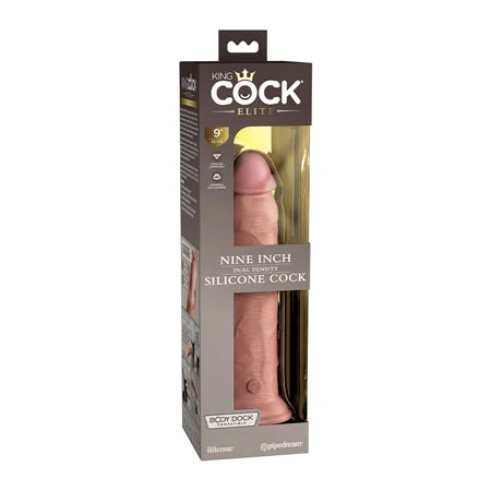 noisy dildo-King Cock Elite 9 in. Dual Density Silicone Realistic Dildo