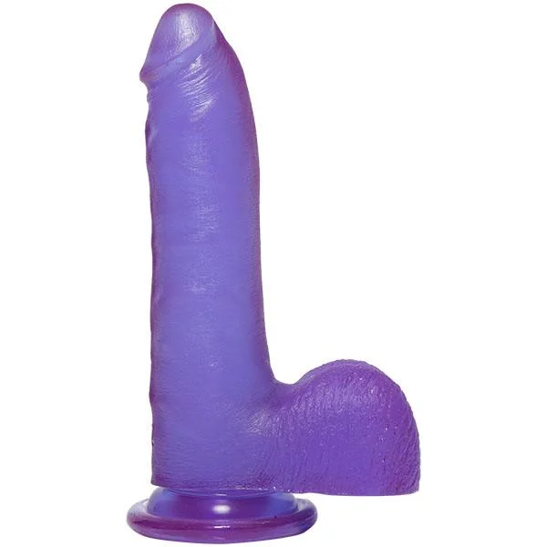 penis-pump-problems-penis-performance-tips-Crystal Jellies - 7 Inch Slim Cock With Balls