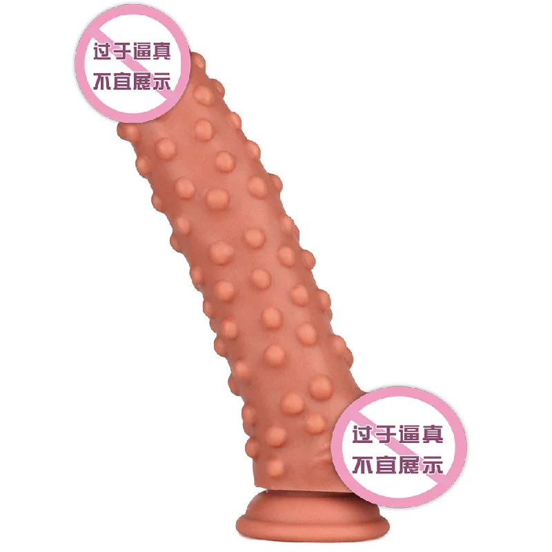 Anal toys for teasing play-Fantasy Corn Anal Dildo Butt Plug - Exotic Monster Dildo Silicone Vaginal Prostate Massager