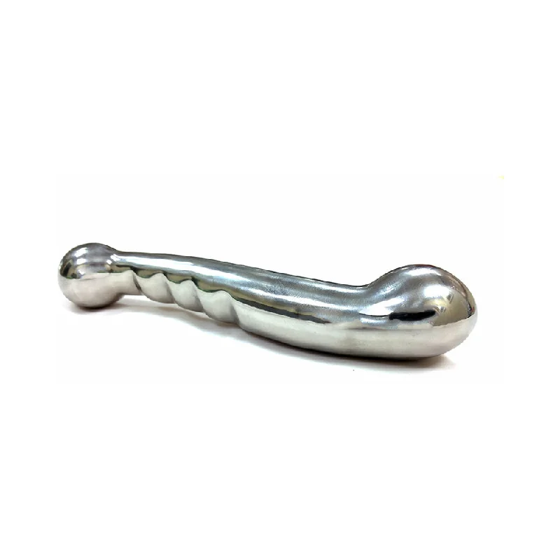 penis-hygiene-problems-penis-injury-recovery-Rouge Stainless Steel Dildo 7 in.