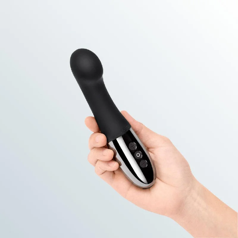 Anal toys with ribbed finish-Le Wand Gee G-Spot Vibrator - Black