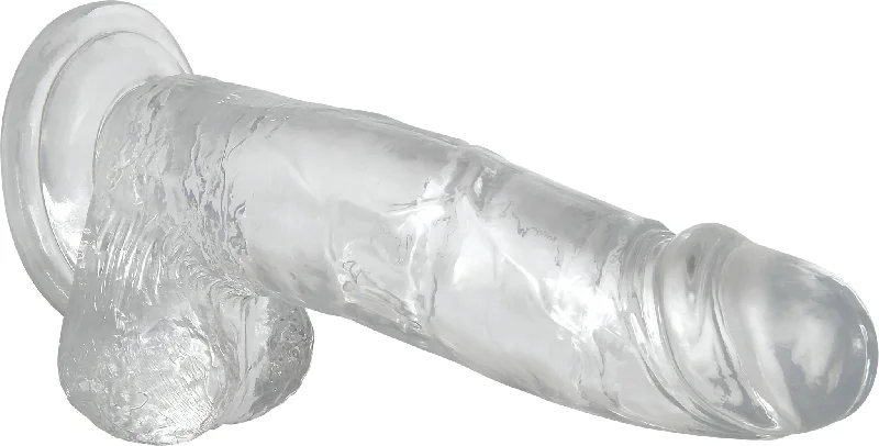 pointed vibrating dildo-Adam & Eve Crystal Clear 8 Dildo