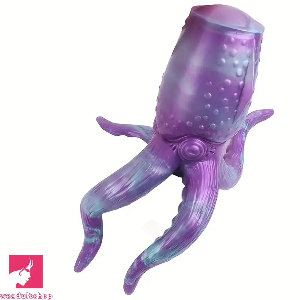 Anal toys for intense comfort-12.59in Octopus Anal Plug Silicone Tentacle Big Dildo Soft Using