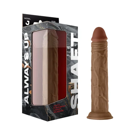 penis-skin-tools-penis-health-tips-Shaft Model J: 9.5 in. Dual Density Silicone Dildo Oak