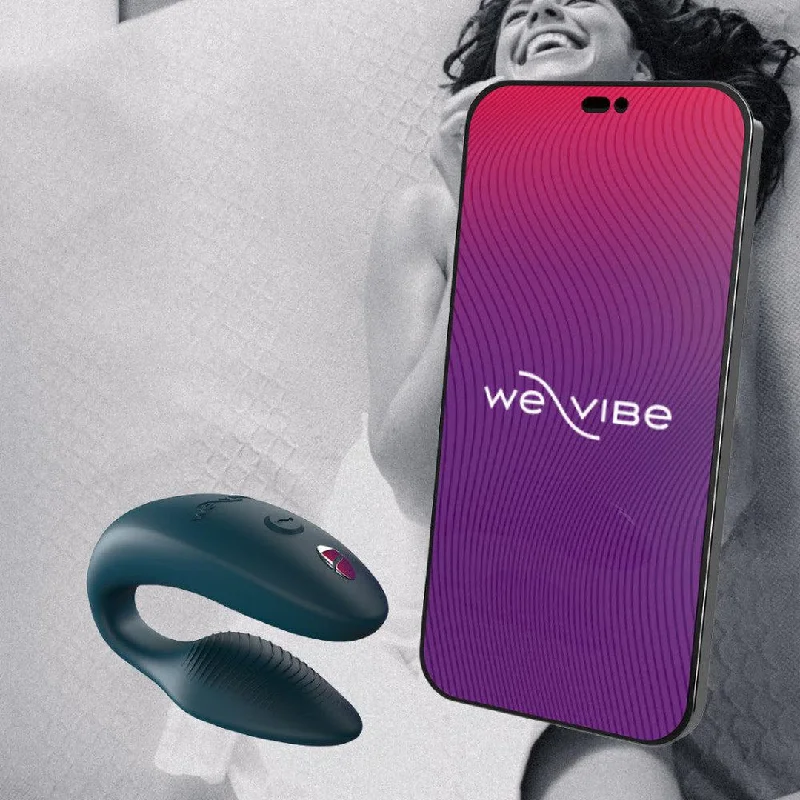 Anal toys for quick pleasure-We-Vibe Sync 2 Couples Vibrator with App - Green Velvet