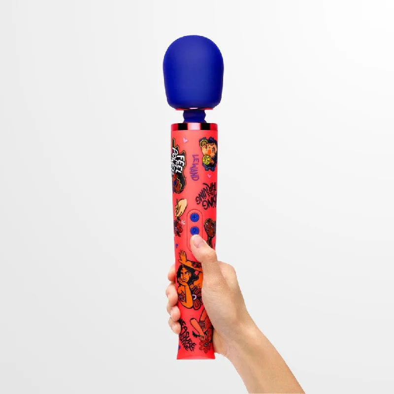 Anal toys for anal starters-Le Wand Special Edition Kelly Malka Feel My Power Wand Massager