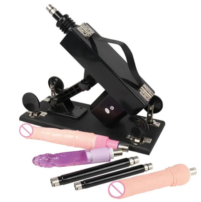 recyclable dildo-Cupid's Secrets (Set 1) New Sex machines for woman Automatic Female Masturbation Pumping Gun 3XLR sex machines for adults With Big Dildo sex Machine