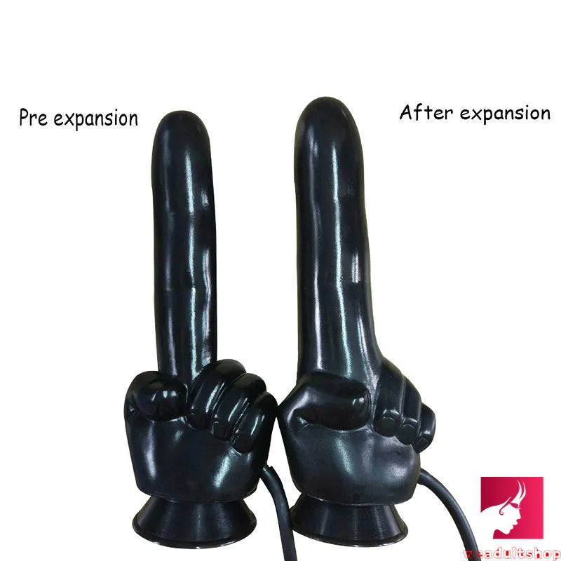 Anal toys with simple use-10.82in Finger Style Inflatable Dildo Lesbain Anal Love Sex Toy