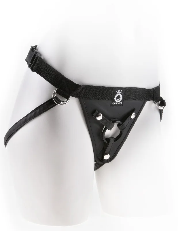 cock ring initials-KING COCK Fit Rite HARNESS