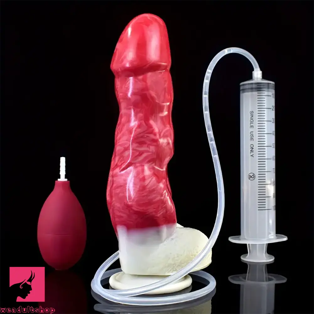 Anal toys for deep play-8.94in Fantasy Silicone Soft Ejaculating Big Dildo For Anal Adult