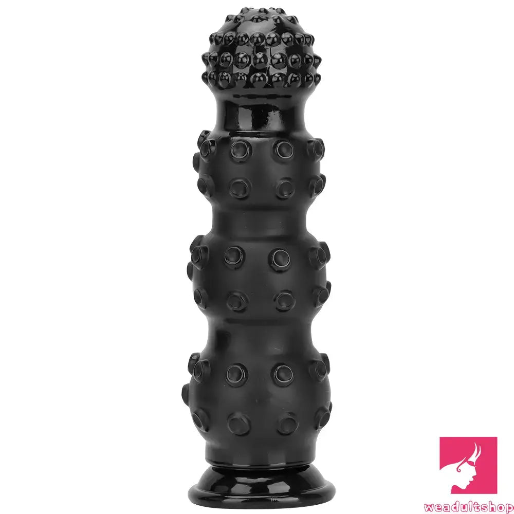 Anal toys for anal newbies-6.7in 9.84in 13.38in Super Black Animal Octopus Female Anal Plug Dildo