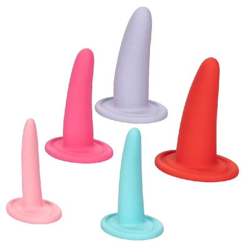 penis-enlargement-tools-penis-shape-variations-She-Ology 5-Piece Wearable Vaginal Dilator Set