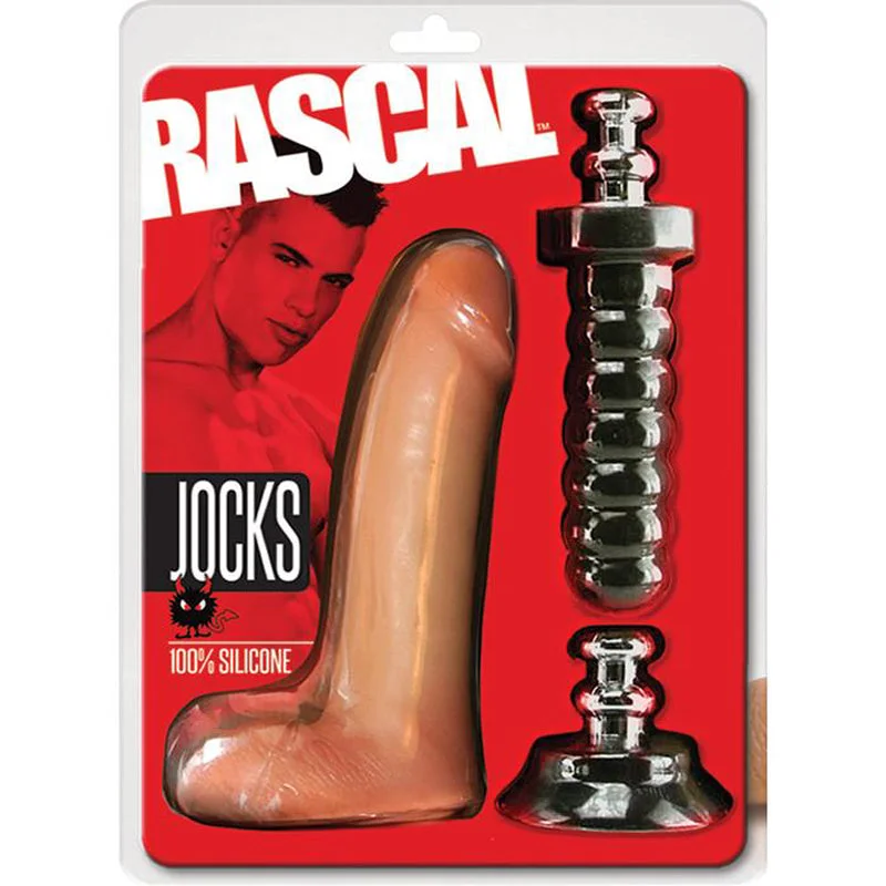 cock ring rechargeable-Rascal Jock Brent Silicone Cock