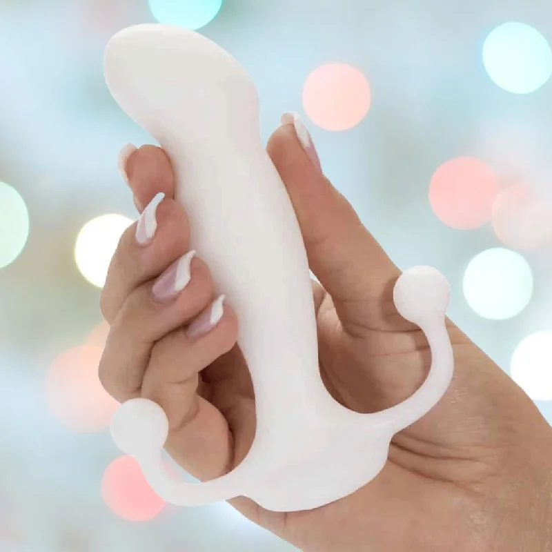 Anal toys for solo satisfaction-Aneros Progasm Prostate Massager - White