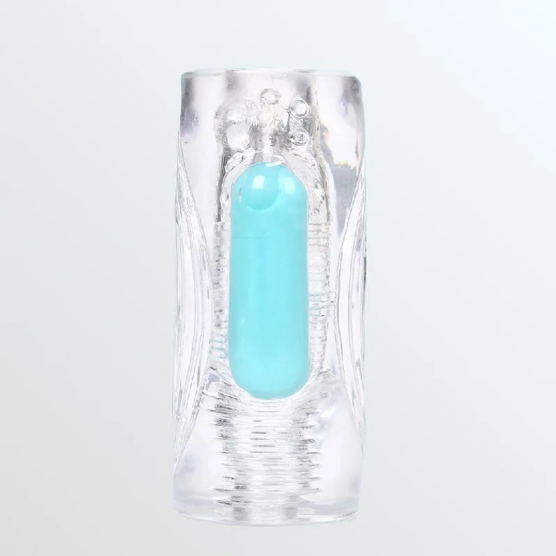 Anal toys for erotic thrills-Maia 'Aster' Male Masturbator with Rechargeable Bullet