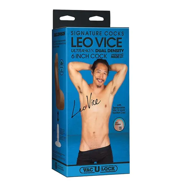 cock ring long lasting-Signature Cocks 6" Ultraskyn Cock W/removable Vac-u-lock Suction Cup - Leo Vice