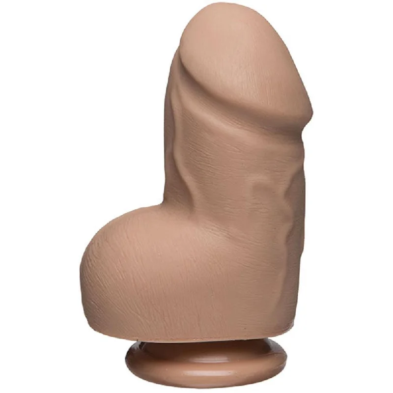 penis-confidence-problems-penis-shape-variations-The D - Fat D - 6 Inch With Balls - Firmskyn -  Vanilla