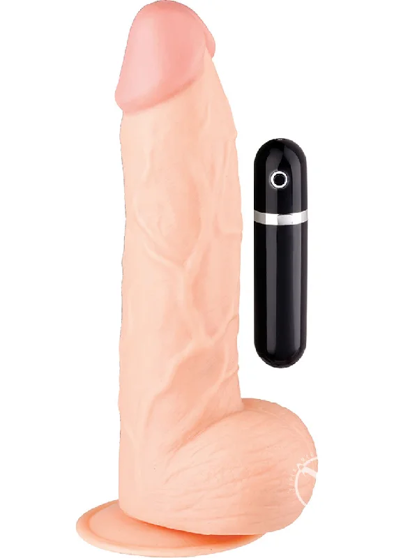 vibrating tentacle dildo-Maxx Men Straight Vibrating Dildo