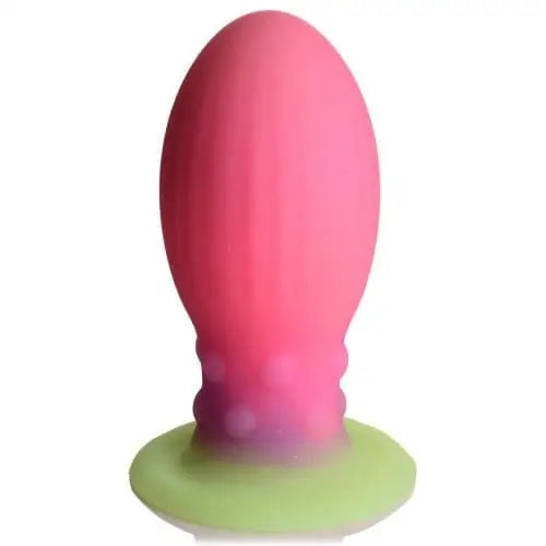 cock ring pros and cons-Creature Cocks Xeno Egg Glow in the Dark Silicone Egg