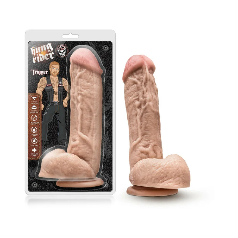 gold vibrating dildo-Trigger Dildo w/Suction Cup