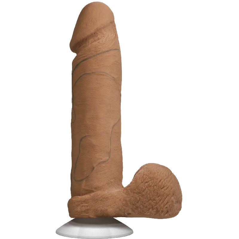 cock ring expert reviews-The Realistic Cock Ultraskyn 8" - Caramel