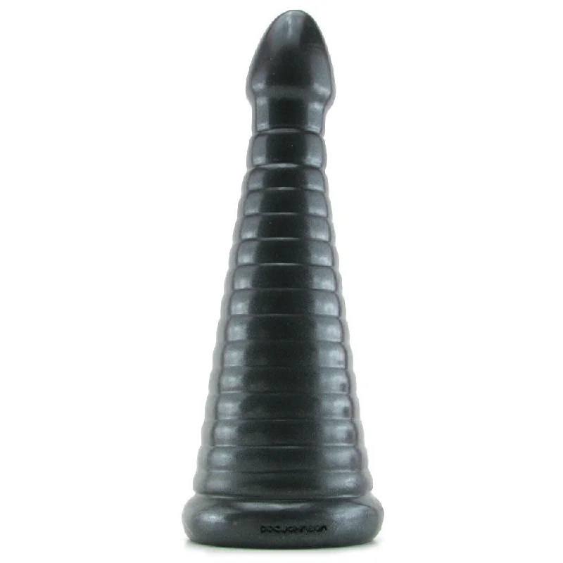 Anal toys with easy texture-Doc Johnson American Bombshell Rockeye (Gun Metal) - 11 inch Massive Anal Plug