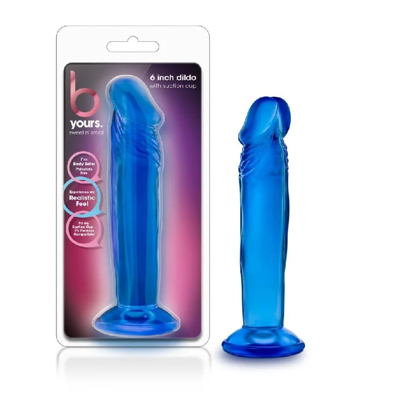 Anal toys for couple vibes-B Yours Sweet N Small 6in Blue