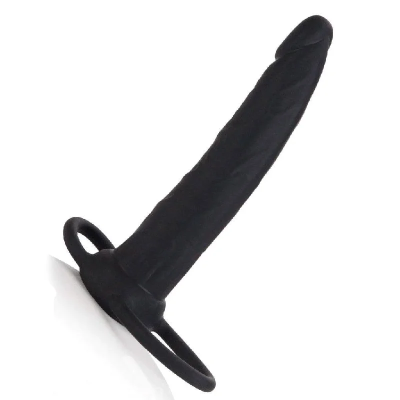 cock ring cleaning-Silicone Double Rider by CalExotics