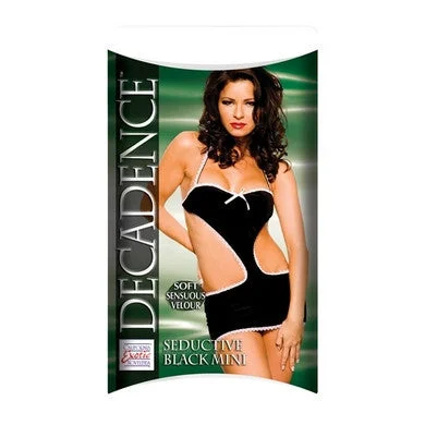 Sexy lingerie exclusive-Decadence Seductive Black Mini