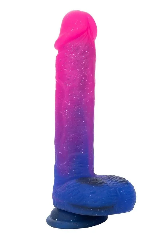 bronze silicone dildo-Naughty Bits Ombre Hombre XL Rechargeable Silicone Vibrating Dildo