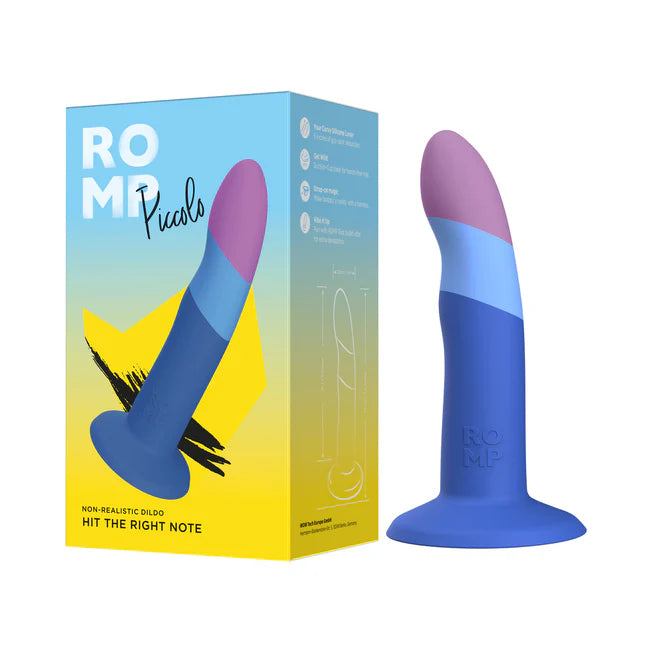 pointed vibrating dildo-ROMP Piccolo 5 Inch Silicone Dildo