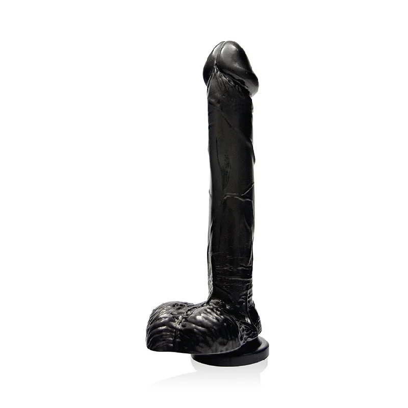 cock ring daily use-Ignite Cock W/balls 9 Black