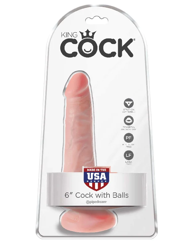 cock ring multi speed-King Cock 6" Cock With Balls