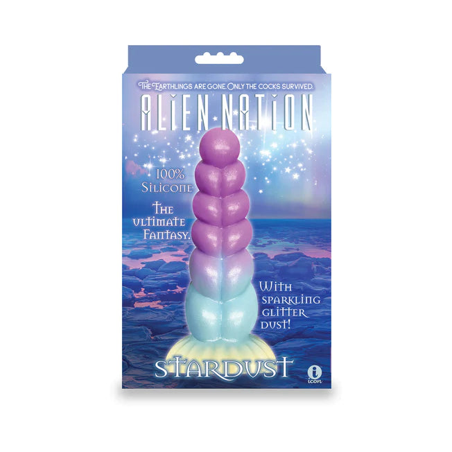 clear dildo-AlienNation Stardust 8.3 inch Silicone Dildo