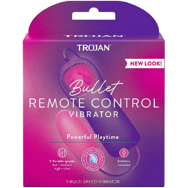 Anal toys with easy tip-Trojan Vibrations - Personal Bullet Massager