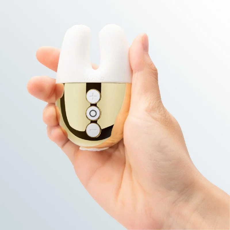 Anal toys for solo adventures-Le Wand Chrome Double Motor Vibrator - Limited Edition White/Gold