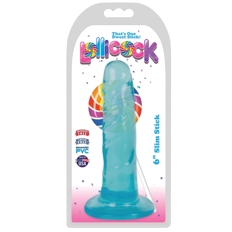 cock ring long lasting-Lollicock Slim Stick 6in Berry Ice