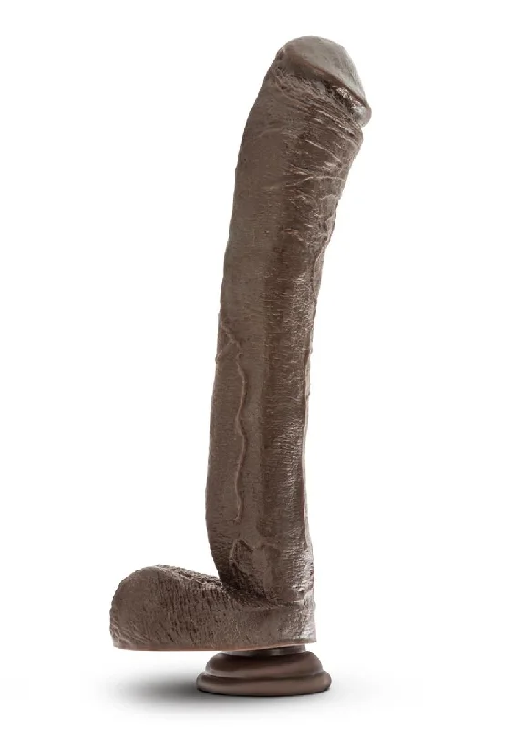 realistic USB dildo-Dr. Skin Mr. Ed Dildo with Balls and Suction Cup