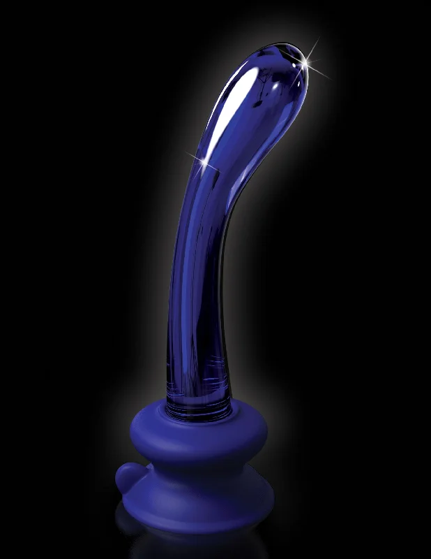 cock ring padded-Icicles No. 89 - With Silicone Suction Cup -  Purple