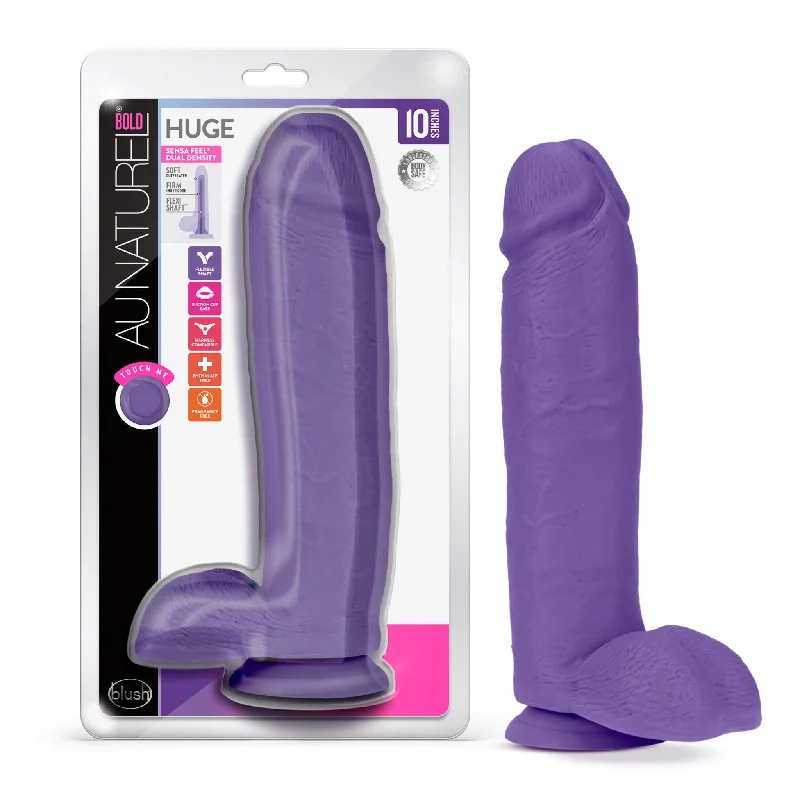 large realistic dildo-Au Naturel - Bold - Huge - 10 Inch Dildo -