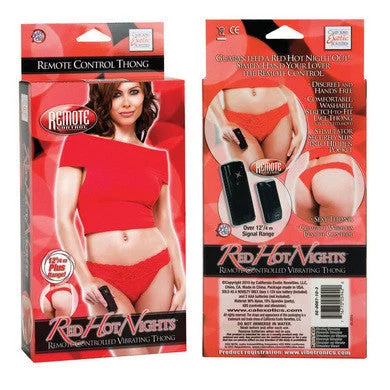 Sexy lingerie blend-Red Hot Nights - Remote Control Thong