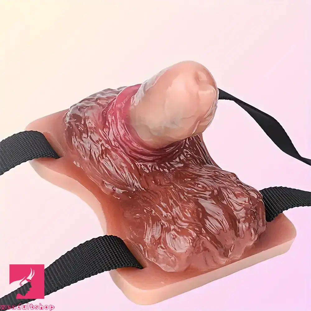 Anal toys for erotic relaxation-3.89in Animal Wolf Hair Grinder Soft Silicone Wearable Anal Dildo