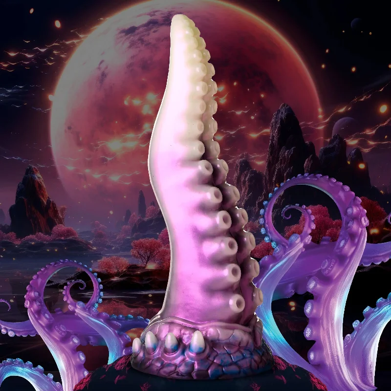 beginner silicone dildo-Astropus Tentacle Silicone Dildo Octopus Sex Toy Suction Cup Dildo