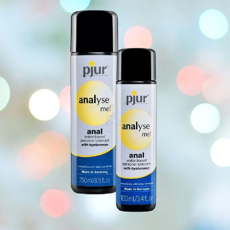 Anal toys with bold tip-Pjur Analyse Me! Comfort Anal Glide Lubricant (Water-Based)