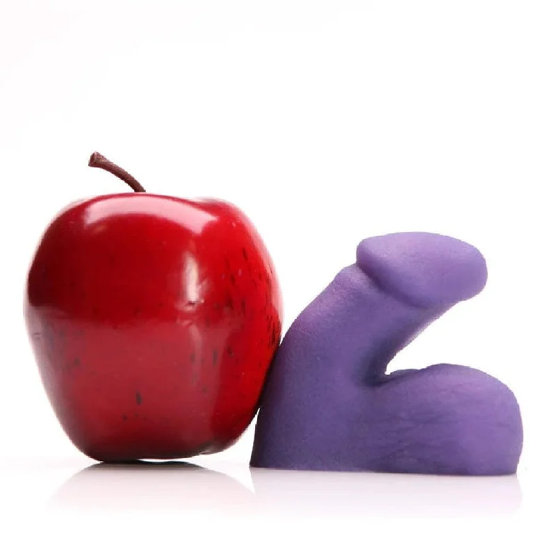 cock ring dual purpose-Tantus On The Go Silicone Packer - Purple