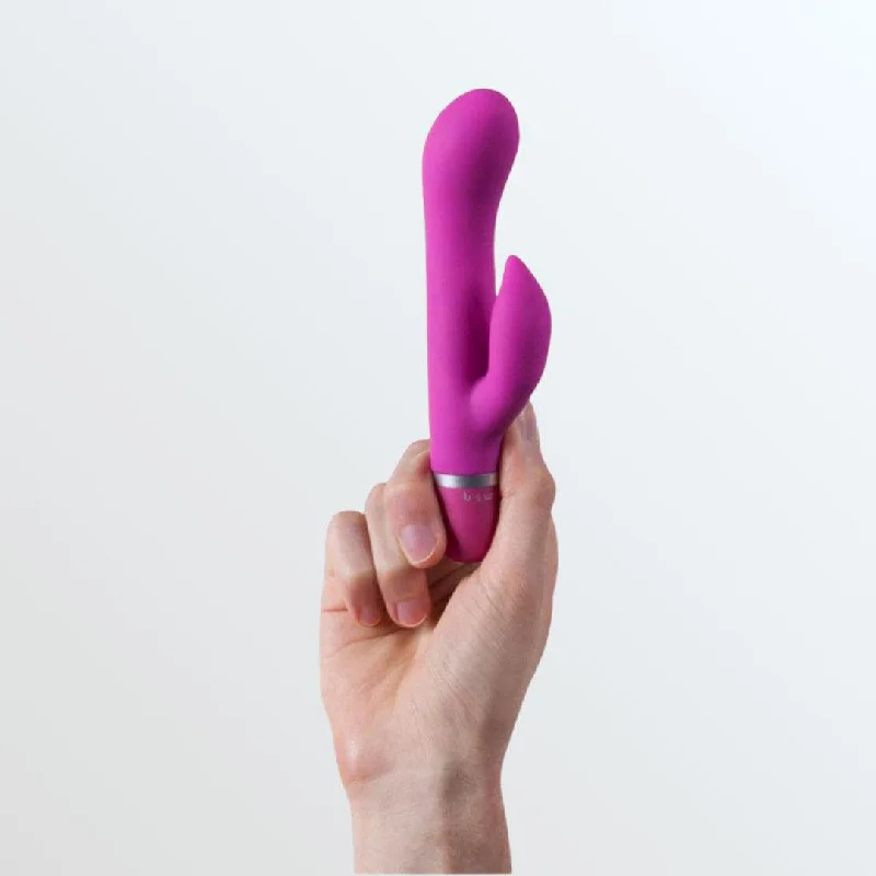 Luxury anal toys brands-B Swish Bwild Classic Marine Rabbit Vibrator - Cerise