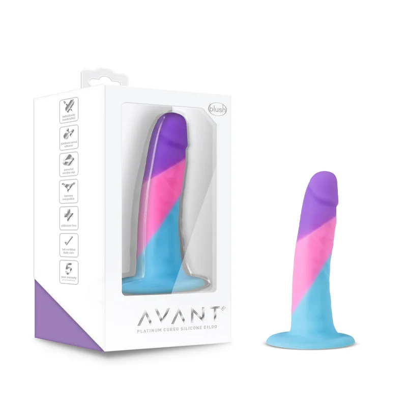 realistic dildo-Blush Avant D15 Vision of Love 5.5 in. Silicone Dildo with Suction Cup