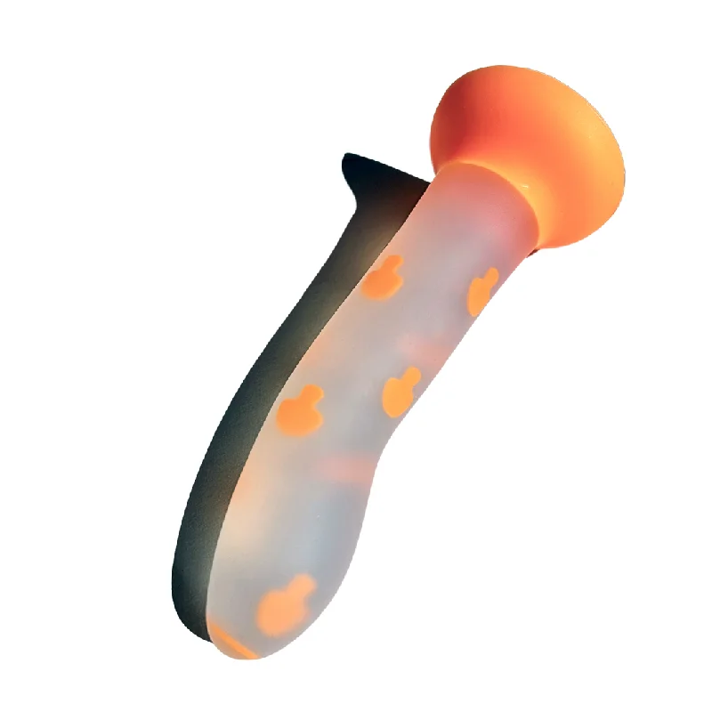 wireless dildo-Glow In The Dark Mushroom Dildo